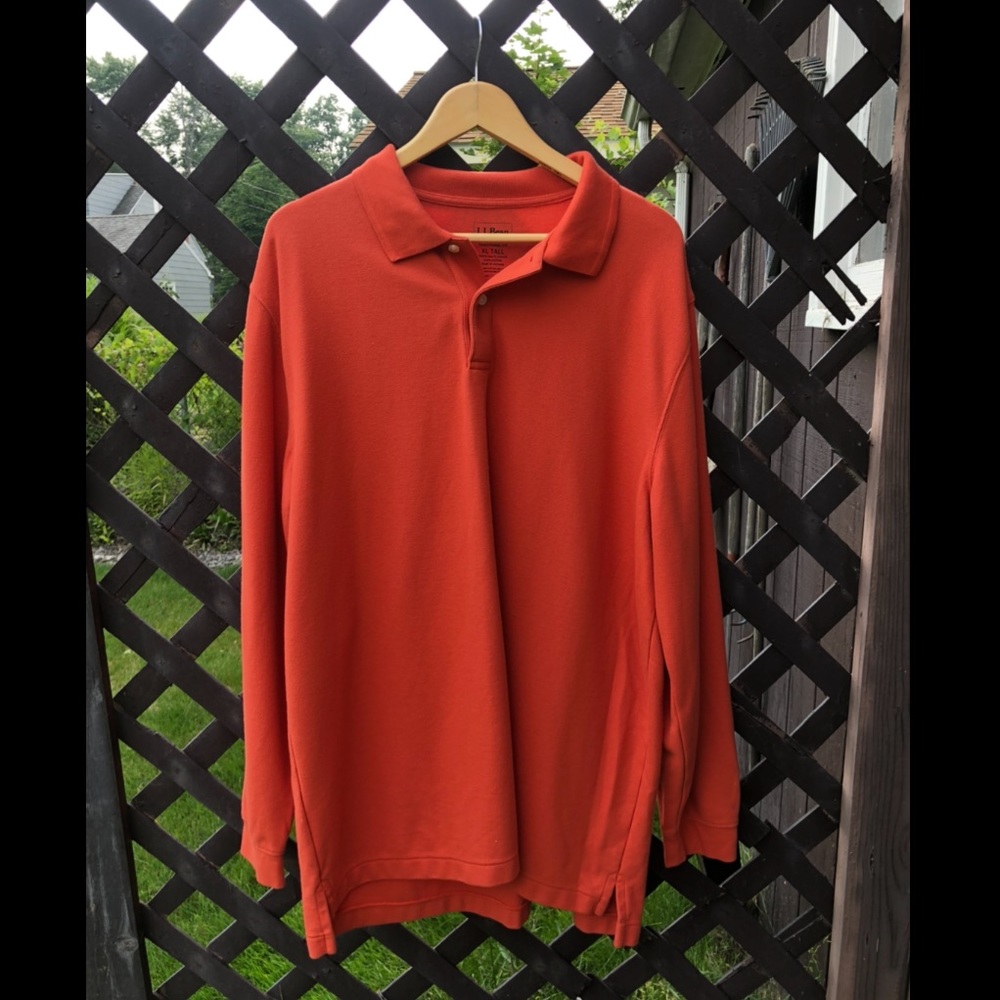 L.L. Bean Men’s XL Tall Long Sleeve Polo